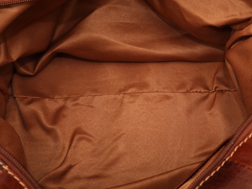 Rowallan Cabin Holdall Weekend Bag Leather Travel Brown Large - Picture 8 of 10