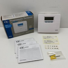 CTC 43323 Programmable Thermostat 7-Day with Indiglo Night Light