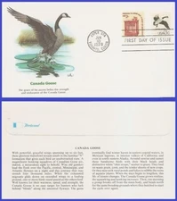 USA4 #1757c U/A FLEETWOOD FDC   Canada Goose