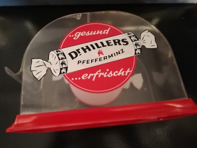 Vintage Peppermint Dr Hillers Haribo Candy Holder Display 