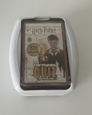 Top Trumps Harry Potter Quiz Spiel – 500 Fragen Auf 100 Karten Für Echte Potter-Fans