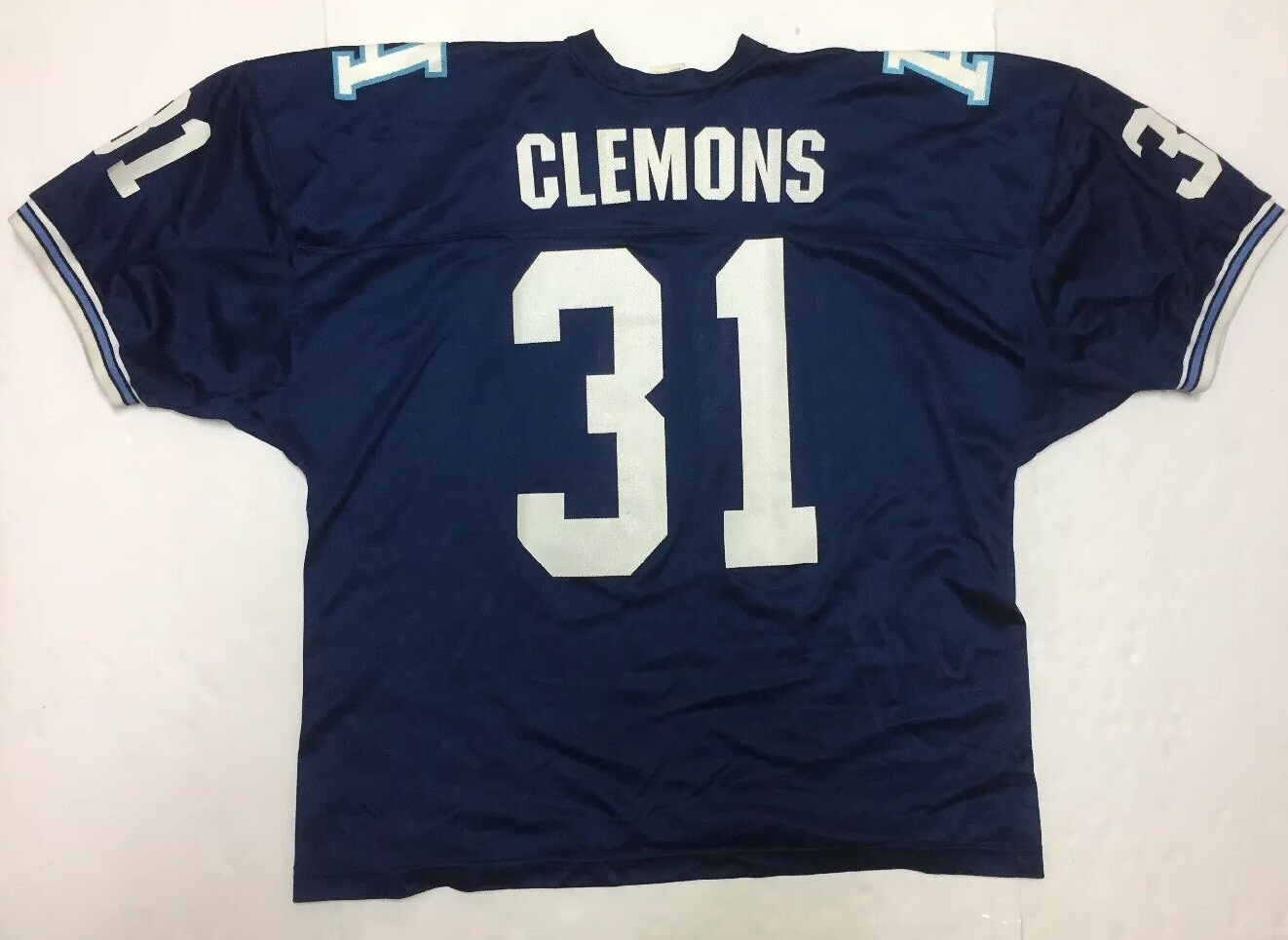 NFL CFL Vtg Toronto Argos Pinball Clemons 31 SizeL Blue Football