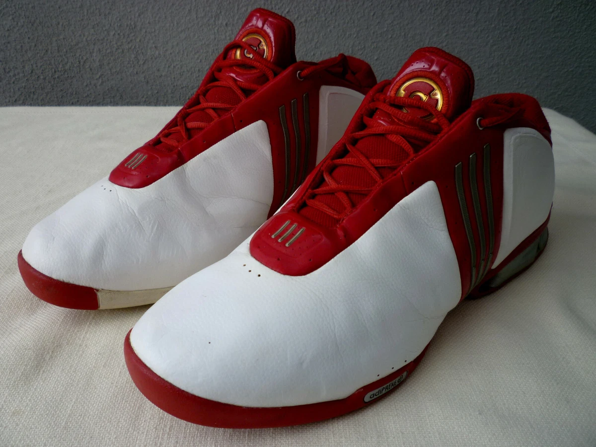 Adidas Men 14 A3 Basketball White Red Patent/Silver | eBay