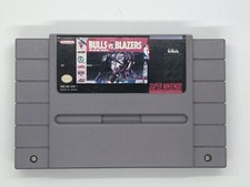 Bulls vs. Blazers (Super Nintendo, 1992) *Cart Only* Cleaned & Tested