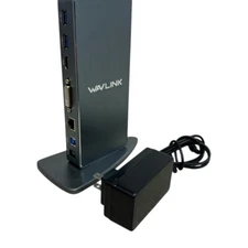 Wavlink USB 3.0 Universal Docking Station WL-UG39DK7 w/ Power supply