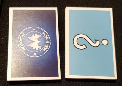 Monopoly Here And Now - CHANCE and COMMUNITY CHEST Cards - 28 Replacement Pieces