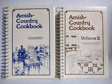 AMISH COUNTRY COOKBOOK Das Dutchman Essenhaus Vol I & II Ohio Midwest Mennonite