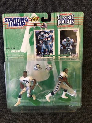 NFL Starting Lineups Classic Doubles 1997 Emmitt Smith Tony Dorsett