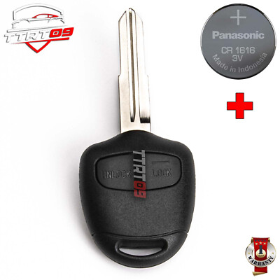 SCHLÜSSELGEHÄUSE FÜR MITSUBISHI GALANT LANCER CITROEN C-ZERO PEUGEOT ION +CR1616