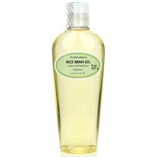 8 Oz Premium Rice Bran Oil Pure Organic Cold Pressed Best Fresh Multi Purpose