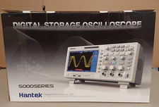 Hantek Digital Storage Oscilloscope 5000 Series. Cd Is Not Included.