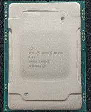 Intel Xeon Silver 4114 2.2GHz 10-Core 13.75MB Cache 85W LGA3647 CPU SR3GK