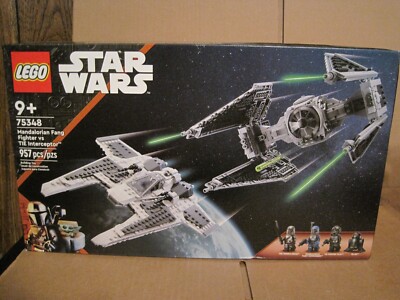 2023 LEGO 75348 STAR WARS MANDALORIAN FANG FIGHTER VS. TIE