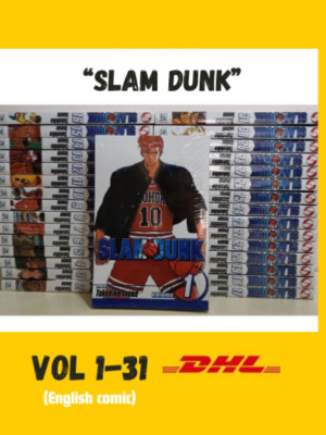 Slam Dunk Full Volume 1-31 Takehiko Inoue Manga English Version