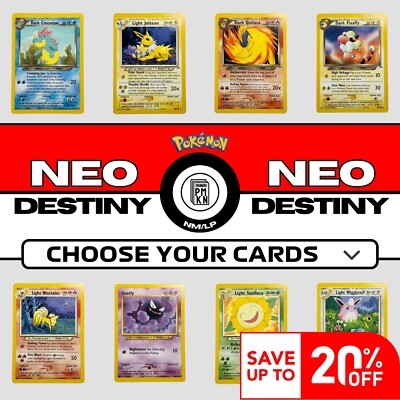 2002 Pokémon Neo Destiny Set: Choose Your Card!