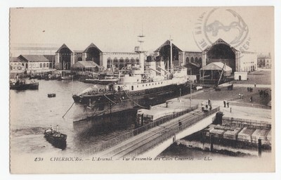 Cherbourg : arsenal, Naval Group | Atelier de construction d
