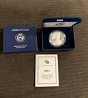 2011 US Mint American Eagle Silver Coin W/ Original BOX And COA