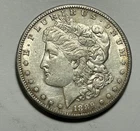 1889 S MORGAN DOLLAR  AU