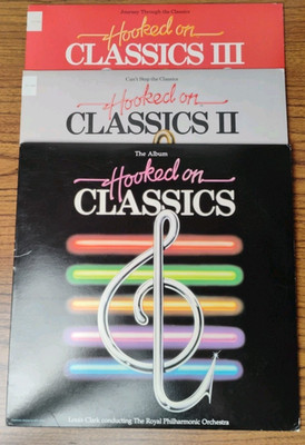Hooked On Classics LP Vinyl Record Set Vol  I, II & III - All In Great Condition