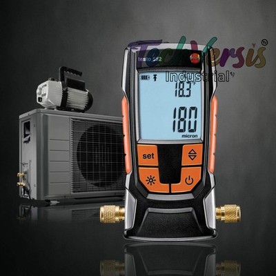 NEWTesto 552 Digital Vacuum Gauge I Micron Gauge with Bluetooth Support testo552
