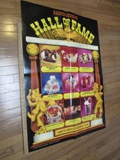 Baskin Robbins ice cream 1976 HALL FAME baseball banana split brownie shake sign