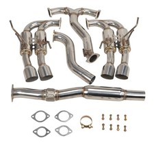 Catback Exhaust System For Subaru Wrx Sti 2015-2019 R400 Quad Tips Us