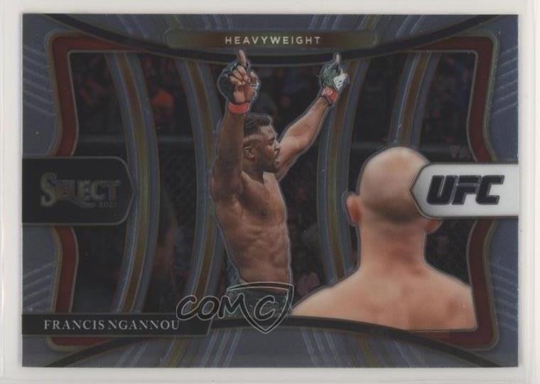 2021 Panini Select UFC Premier Level Francis Ngannou #120 0n1s