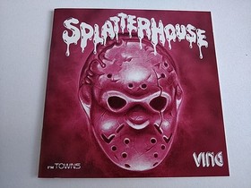 PCE WORKS Ver. SPLATTER HOUSE FM TOWNS / MARTY  Beat 'em up Game, tested-e0221--