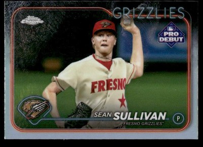 2024 Topps Pro Debut #PDC-82 Sean Sullivan Chrome Refractor #/99