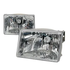 Spec-D Tuning LH-GKEE93-KS Crystal Housing Headlights for 93 to 98 Jeep Grand...