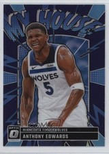 2024-25 Panini Donruss Optic My House Purple Prizm Anthony Edwards #2 1dl2