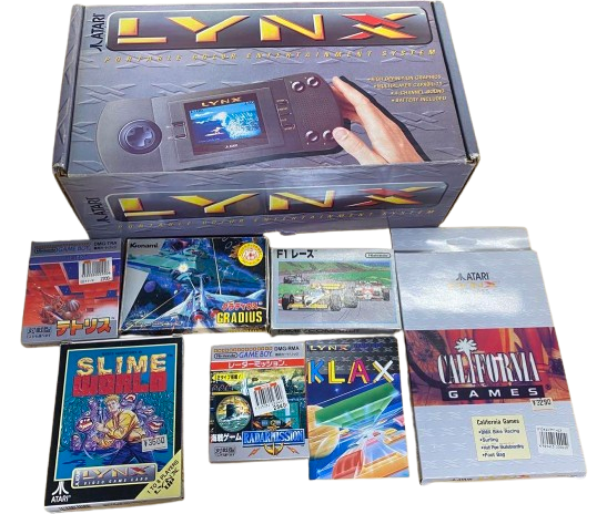 稀少品　アタリリンクス ATARI LYNX 箱説あり Atari Lynx（アタリ リンクス）発売35周年。世界初のカラー液晶