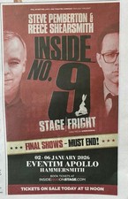Inside No 9 Stage Fright Theatre Pemberton Newspap Advert Poster Clipping 10x6&rdquo;