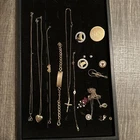 Vintage Estate Costume Jewelry Lot Gold Filled Scrap Or Wear 48 Grams