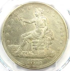 1875-CC Trade Silver Dollar T$1 - PCGS XF Details (EF) - Rare Carson City Coin!