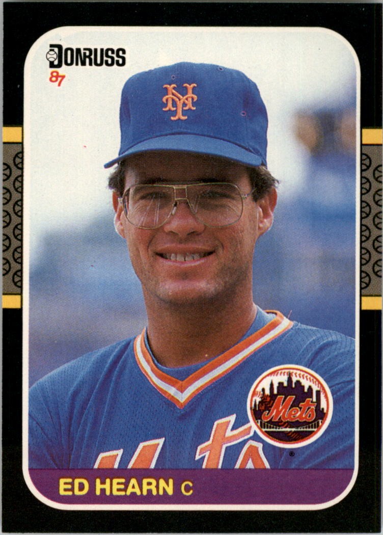 1987 Donruss #446 Ed Hearn RC - BB