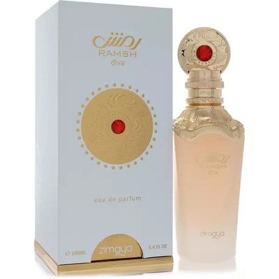 Afnan Zimaya Ramsh Diva Eau de Parfum 100 ml | Unisex Oriental Gourmand 