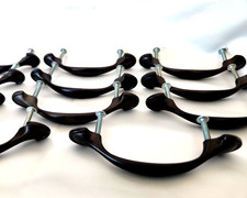 11 Drawer or Cabinet Door Handles Pulls Brushed Bronze Black 3" Center to Center