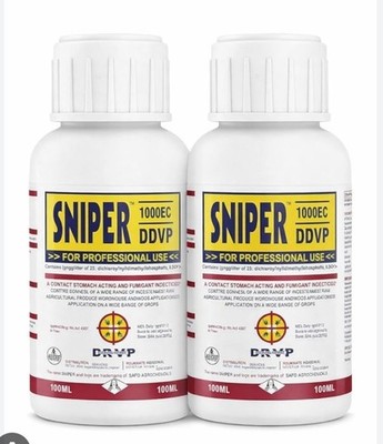 Sniper 1000EC Insecticide   23% DDVP   100ml Bottle