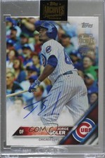 2021 Archives Signature Series 1/9 Jorge Soler (2016 Topps One) Buyback Auto 5m1