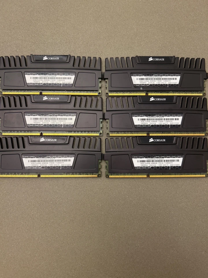 ram 6 sticks of ddr3 4gb of ram - Image 2 of 2
