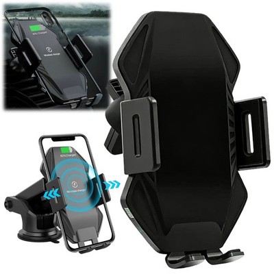 Handyhalterung Auto Automatischer Induktion Ladegerät Car Fast Wireless Charger