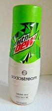 Sodastream Mt Dew Beverage Mix  Syrup 14.9 oz  Makes 24 -12 oz Servings