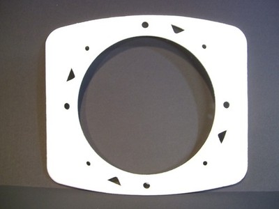 Weldon No. 2010 Tail Light Stop Light Lens Gasket - 8''x7'' Brand New