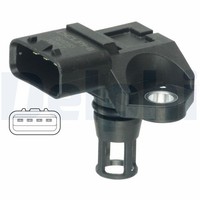 Delphi Sensor Saugrohrdruck PS10163 FüR Opel Corsa Meriva Astra Zafira GTC VAN