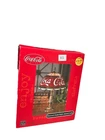 Coca Cola Vintage 15" Tall Acrylic Stained Glass Tiffany-Style Accent Lamp