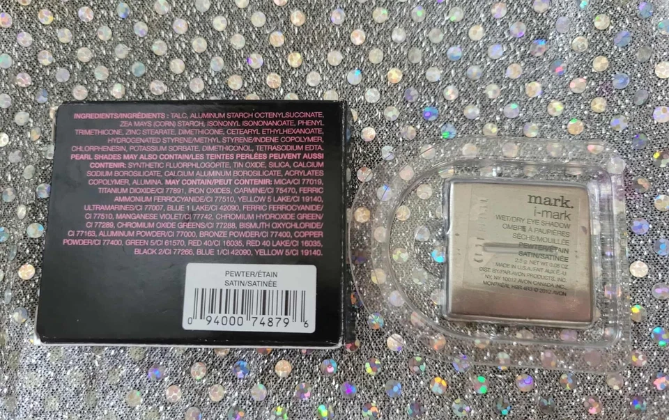 Avon mark ~ i mark Wed/Dry Eyeshadow Single PEWTER  ~ NIB ~ NEXT DAY FAST SHIP!! - Image 3 of 4
