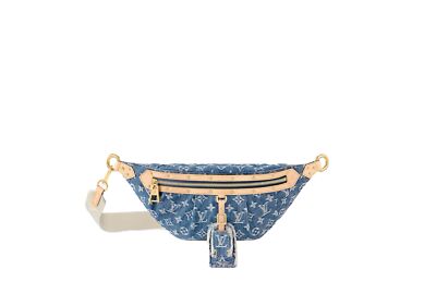 NIB Louis Vuitton High Rise Bumbag Monogram Denim M46837 NIB Louis Vuitton High Rise Bumbag Monogram Denim M46837