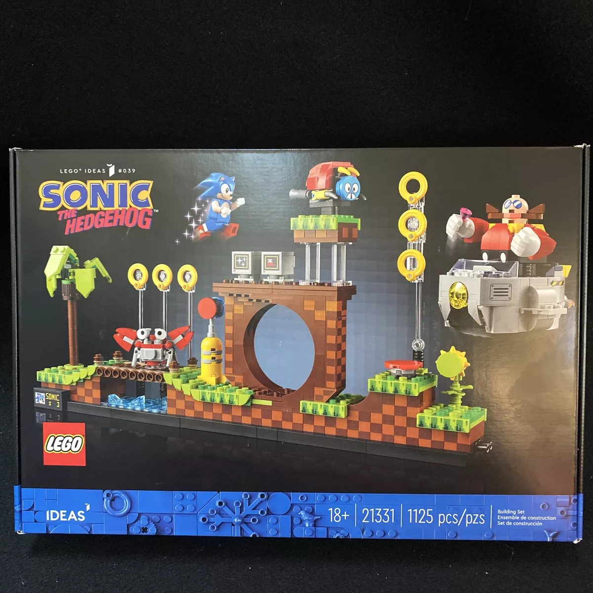 LEGO Ideas - Sonic the Hedgehog: green Hill Zone - 21331, Sonic the  Hedgehog