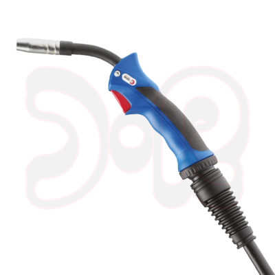 BINZEL MIG/MAG Schweißbrenner MB GRIP 15 AK, 3 - 5 Meter Schutzgas Schlauchpaket